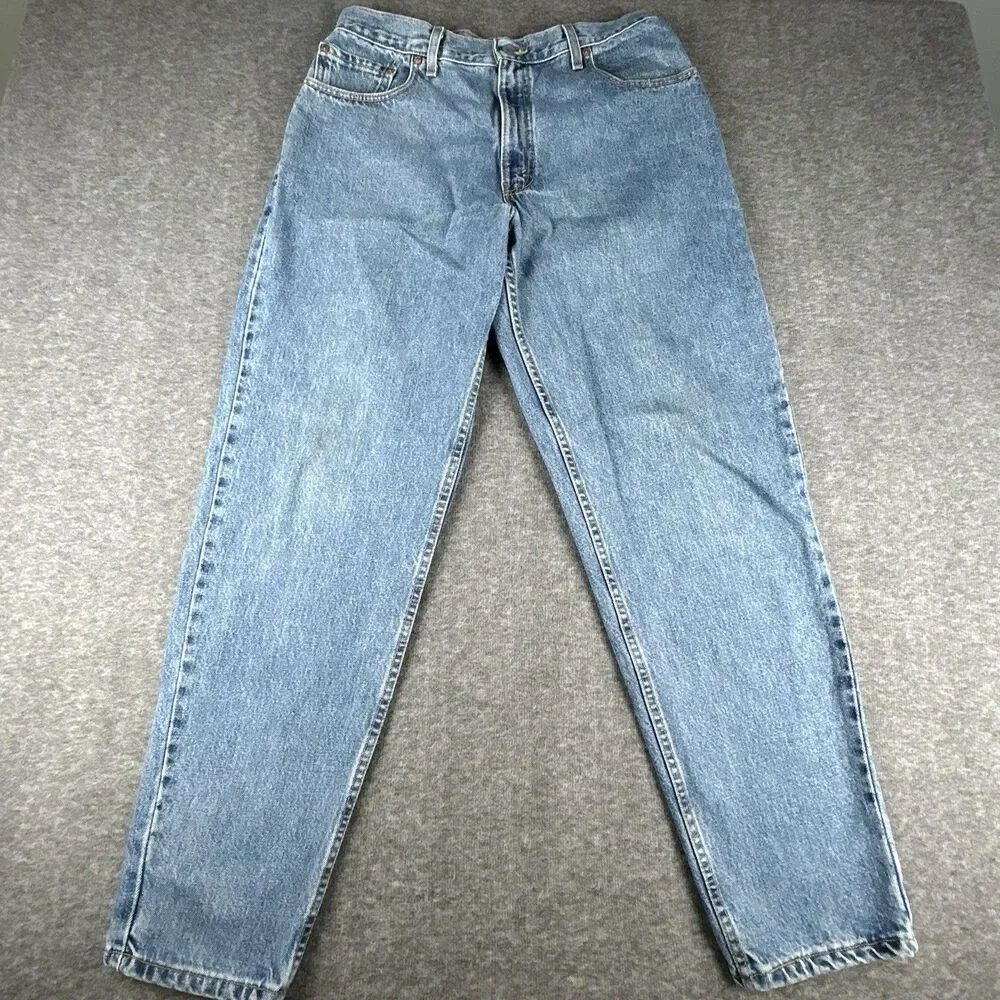 Vintage Levi’s 560 Jeans Mens 34x32 Blue Denim Loose Fit Tapered Baggy Y2K USA